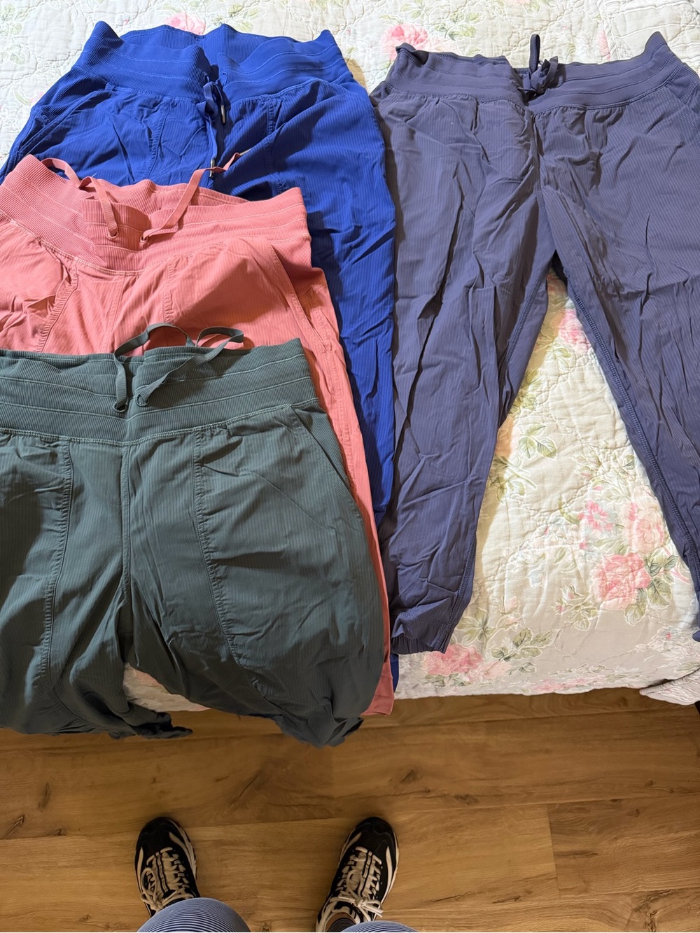 lululemon athletica Dance Studio Joggers in Blue, Pink, Green, and Purple